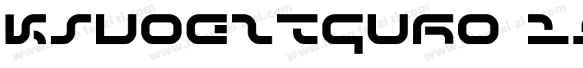 KSVOEZTQUH0 19 00字体转换